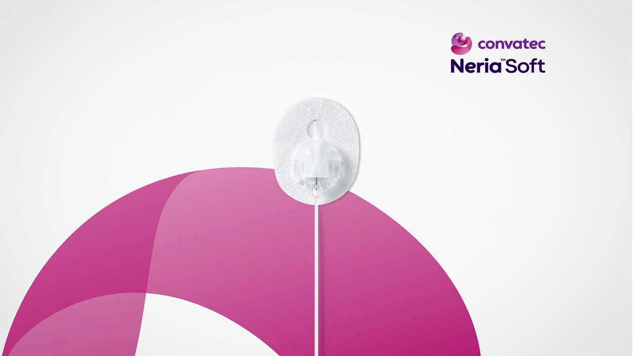Die Abbildung zeigt das Neria™Soft Infusionsset.